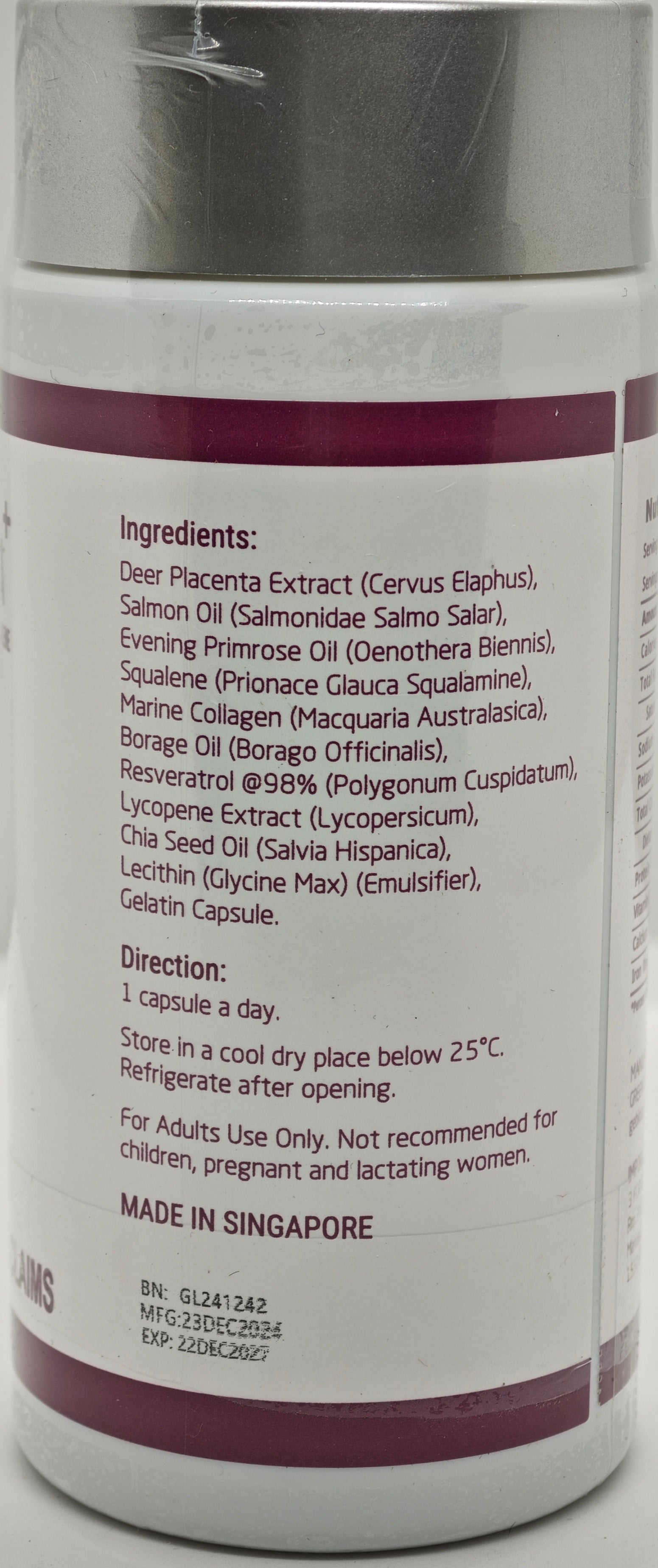 Omni Deer Placenta+ Premium Pharmaceutical Grade